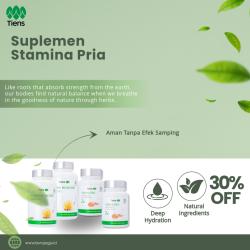 Suplemen Herbal Stamina Pria Dewasa Tiens: Meningkatkan Vitalitas dan Kebugaran Anda