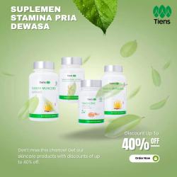 Suplemen Stamina Pria Dewasa Tiens: Solusi Sehat dan Alami untuk Vitalitas Maksimal