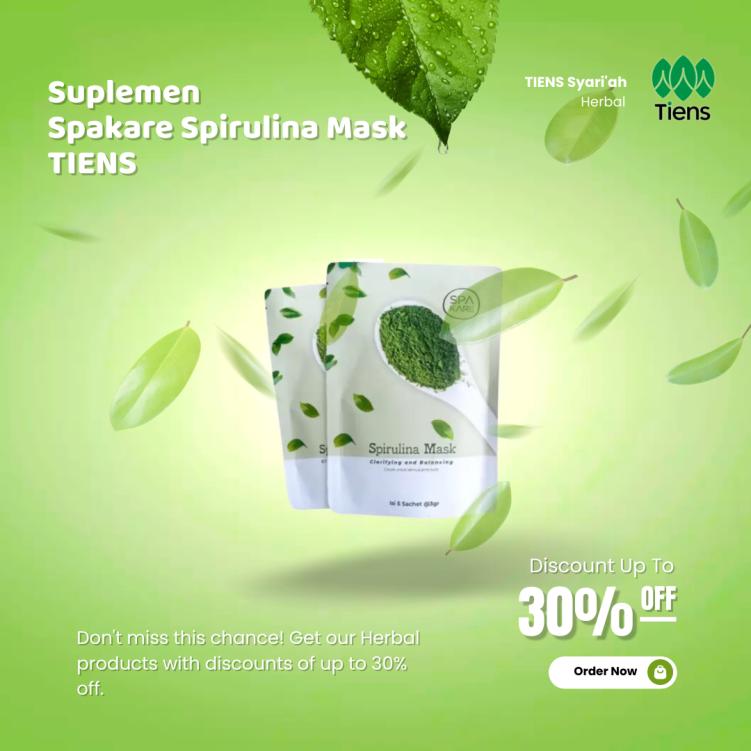 Mengungkap Rahasia Keindahan dengan Spirulina Mask Tiens