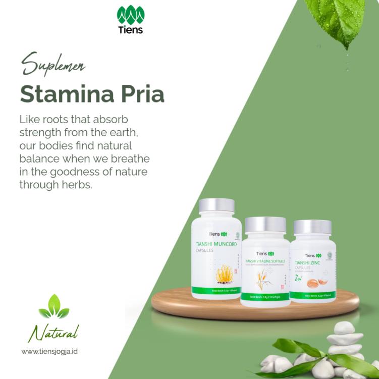 Meningkatkan Stamina Pria dengan Produk Kesehatan Tiens