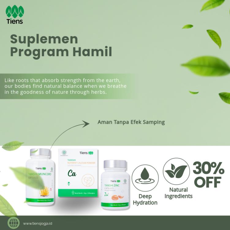 Program Hamil dengan Obat Herbal Tiens: Solusi Alami untuk Mendapatkan Keturunan