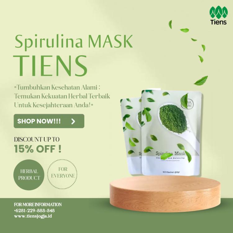 Rahasia Kecantikan Alami dengan Spirulina Mask Tiens