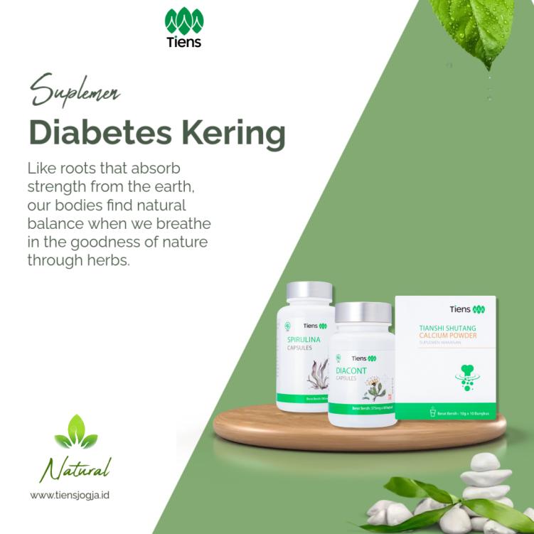 Suplemen Diabetes Kering Terbaik dengan Konsumsi Produk Tiens