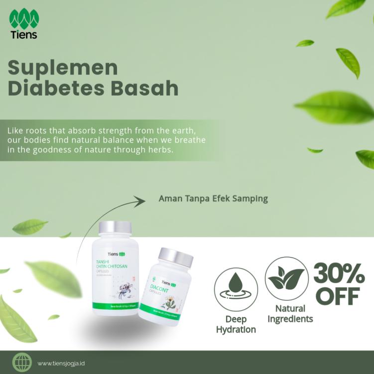 Suplemen Herbal Tiens: Solusi Alami untuk Diabetes Basah
