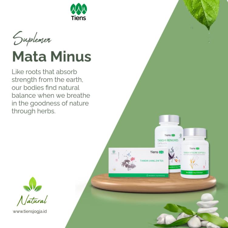 Suplemen Mata Minus Terbaik: Pilihan Cerdas dengan Produk Tiens