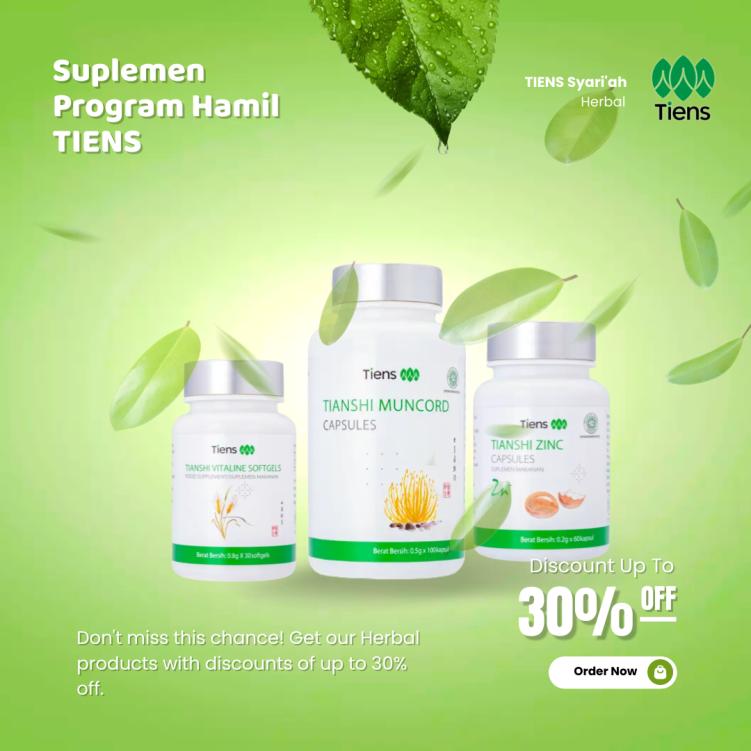 Suplemen Program Hamil Tiens: Mendukung Kehamilan dengan Nutrisi yang Tepat