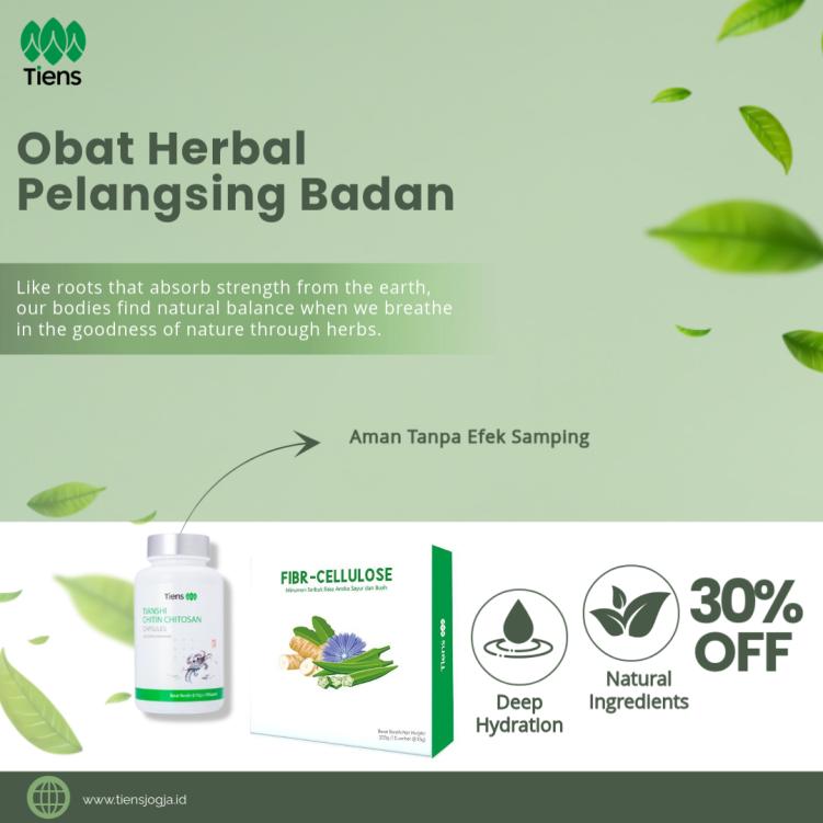 Turunkan Berat Badan dengan Obat Herbal Pelangsing Badan Tiens: Solusi Sehat dan Aman